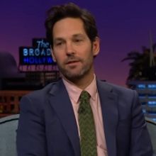 VIDEO: Paul Rudd Talks About Being a Crossword Answer on THE LATE LATE SHOW WITH JAME