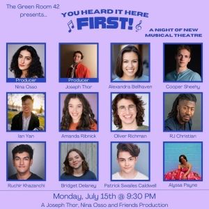 Joy Woods & More to Perform at YOU HEARD IT HERE FIRST! at The Green Room 42