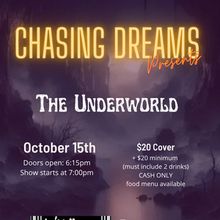 Chasing Dreams Will Present UNDERWORLD At Don't Tell Mama October 15