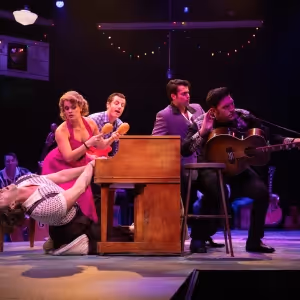 Review: There's a Whole Lotta Shakin' Goin' On at MILLION DOLLAR QUARTET at Broadway…