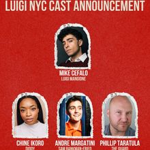 Mike Cefalo to Lead LUIGI: THE MUSICAL at The Green Room 42