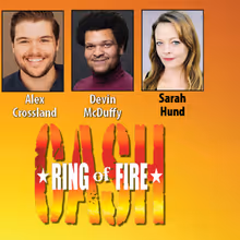 Cast Set for Johnny Cash Celebration RING OF FIRE at Beef & Boards
