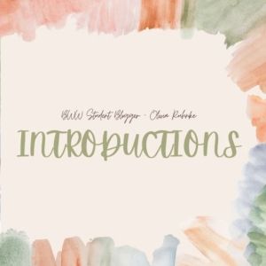 Student Blog: Introductions