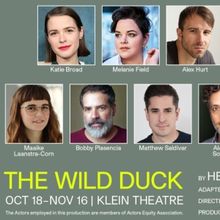 Cast Set for THE WILD DUCK at Shakespeare Theatre Company