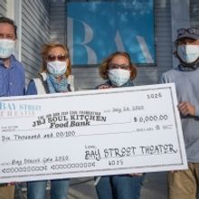 Bay Street Presents $6,000 Check To JBJ Soul Kitchen Food Bank