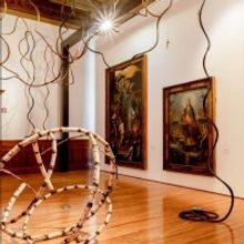 Arte Barroco Y Contemporáneo, Reunidos En La Exposición La Palabra Es De Plata, El 