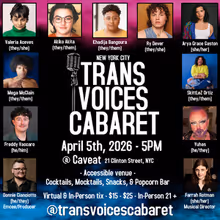 Trans Voices Cabaret Returns To Caveat