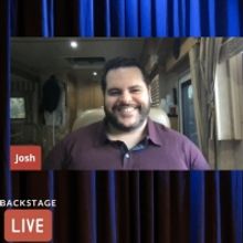 VIDEO: CENTRAL PARK's Josh Gad Visits Backstage LIVE with Richard Ridge- Watch Now!