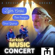 Zafer Cinbil and Friends to Present Concert of Turkish Music Classics and Originals a
