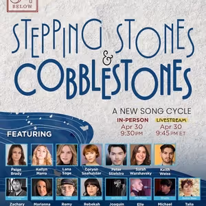 STEPPING STONES & COBBLESTONES Will Come to 54 Below