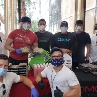 Eric the Trainer and Celebrity Clients Donate Healthy Meals To Los Angeles Hospital