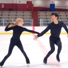 VIDEO: Watch Ice Dancers Take on A CHORUS LINE!