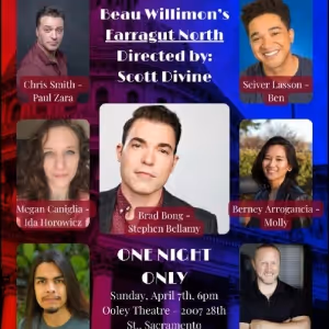 Tonight Starring Features Brad Bong In FARRAGUT NORTH Presented By SARTA
