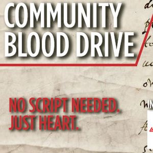 The Shakespeare Theatre to Host Community Blood Drive in Partnership With New York…