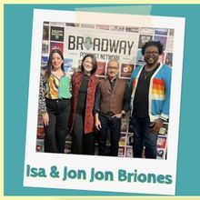 Video: Jon Jon and Isa Briones Celebrate HADESTOWN's 5th Anniversary