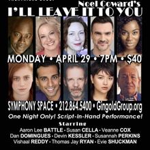 Gingold Theatrical Group's Project Shaw to Continue With I'LL LEAVE IT TO YOU