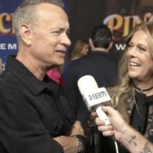 Video: Tom Hanks Reveals His Go-To Showtune and More on the PINOCCHIO Red Carpet