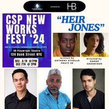 Conch Shell Productions to Present Staged Reading Of HEIR JONES This Month