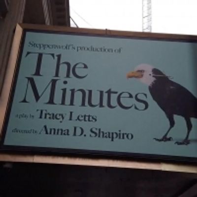 TV: Watch THE MINUTES Marquee Get Installed at the Cort Theatre!