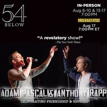 Spotlight: ADAM PASCAL & ANTHONY RAPP at 54 Below