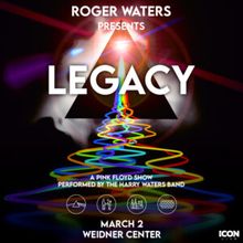 LEGACY - A PINK FLOYD SHOW to Visit The Weidner in March