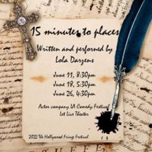 The Earthlings Ensemble and Lola Darzens Present 15 MINUTES TO PLACES