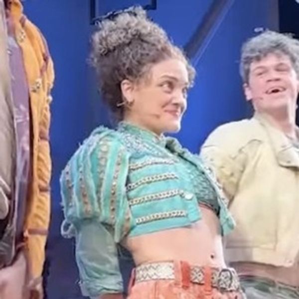 Video: Laurie Hernandez Takes First Bows in & JULIET Photo