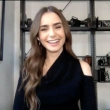 VIDEO: Lily Collins Talks About Filming EMILY IN PARIS on LIVE WITH KELLY AND RYAN