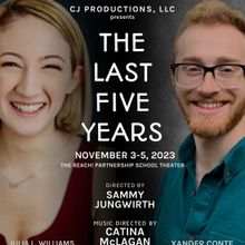 THE LAST FIVE YEARS Will Be Performed By New Company CJ Productions This November
