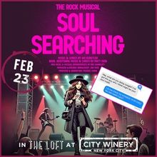 Selections From The Rock Musical SOUL SEARCHING Will Be Performed in Concert at City 