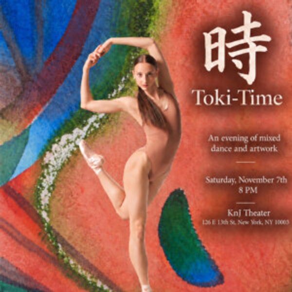 Yuka Kawazu’s Danse En L’Air to Present TOKI–TIME at Peridance Center in Novemb Photo