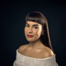 Val Monique of LOS INOLVIDABLES at Teatro Pacific