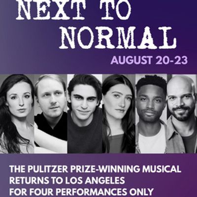 NEXT TO NORMAL to Return to Los Angeles at The Hudson Backstage Theatre This August