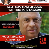 Richard Lawson Studios Master Class Series Welcomes Producer/Director Oz Scott