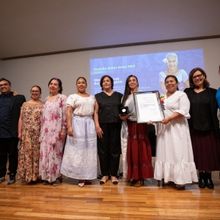 Referente Indispensable Del Son Jarocho, Elena De La Luz Ramírez Aguirre Recibe La M