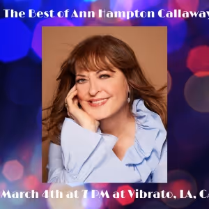 Ann Hampton Callaway to Perform at Vibrato Grill Jazz Los Angeles