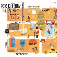 Illustrator Lisa Congdon Picked to Create Rockefeller Center's 2021 Holiday Map And…