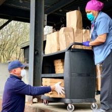 ED'S LOBSTER BAR Donates to Staff of Bellevue Hospital