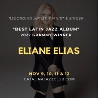Eliane Elias Comes to Catalina Jazz Club Beginning This Week