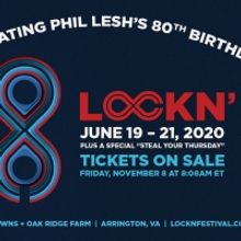 LOCKN' Announces 8th Annual Event to Celebrate Phil Lesh's 80th Birthday
