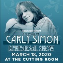 New Artists Added to THE MUSIC OF CARLY SIMON At Carnegie Hall
