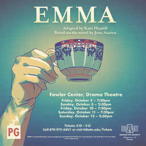 EMMA Opens at A-State Drama Theatre This Weekend