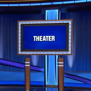 Video: 'Theater' Featured as Final Jeopardy Category