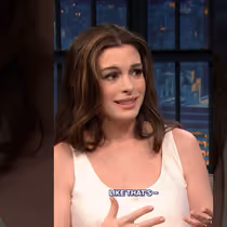 Anne Hathaway Reveals She Reads Greek Mythology for Fun on LATE NIGHT