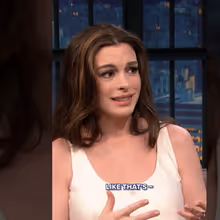 Anne Hathaway Reveals She Reads Greek Mythology for Fun on LATE NIGHT