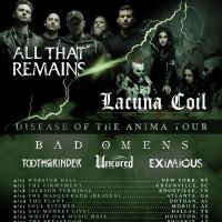 Lacuna Coil and All That Remains Announce Co-Headline Tour