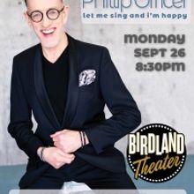 Phillip Officer Returns to New York Stage With LET ME SING AND I'M HAPPY at Birdland 