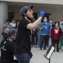 Photo Flash: Jay Armstrong Johnson & Sam Quiggins Perform in Celebration of 1M Meals 