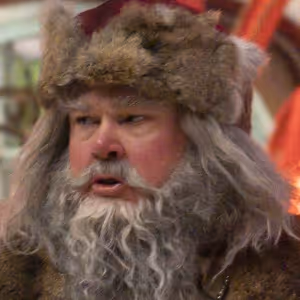 Photos: Eric Stonestreet as Magnus Antas, AKA the Mad Santa, in Disney+'s THE SANTA…