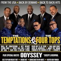 Four Tops & Temptations Announce Special Guest Odyssey for UK Tour